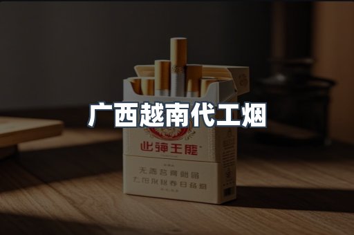 广西越南代工烟